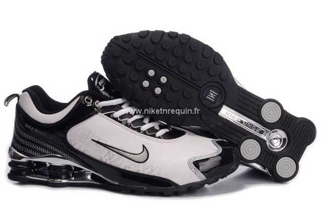 Nike Shox 93 Chaussures Blanc Noir
